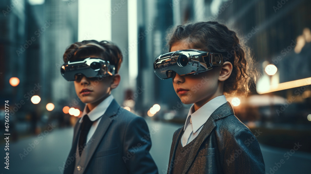 Portrait of a people in sunglasses VR Portrait of a people in sunglasses VR