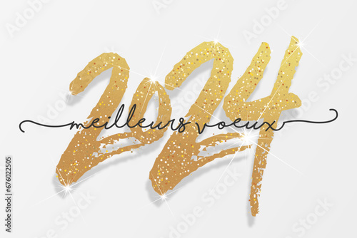 2024 - Meilleurs vœux - Bonne année photo