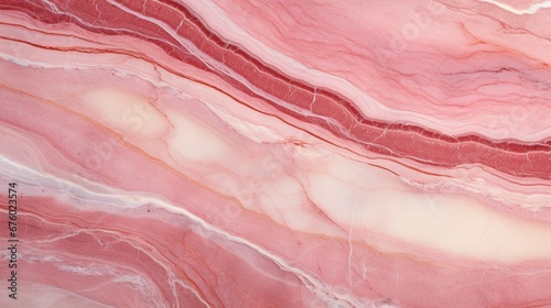Luxurious elegantly veined pink marble texture for chic and stylish backgrounds or interiors. photo