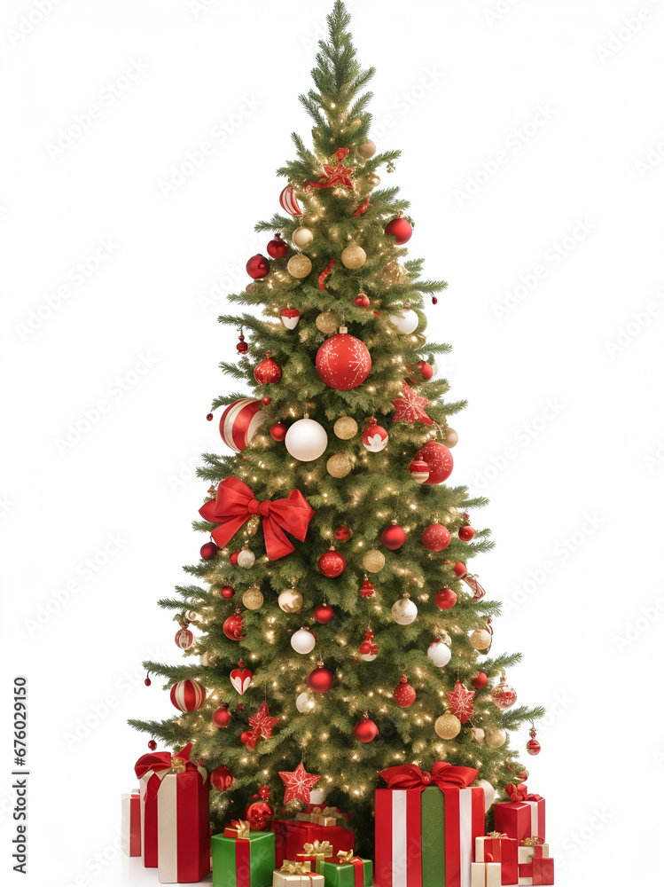 christmas tree with gifts christmas tree with gifts