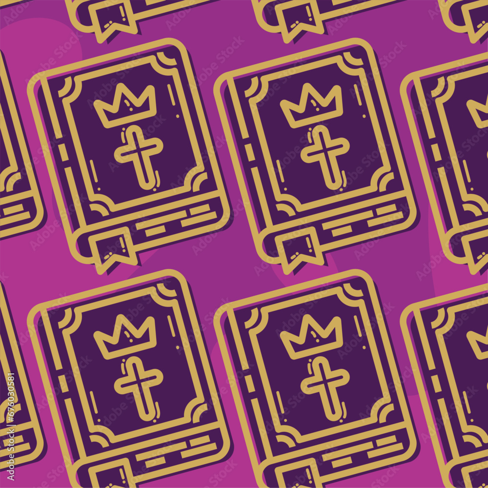 Seamless pattern of the royalty Medieval era Vector Seamless pattern of the royalty Medieval era Vector