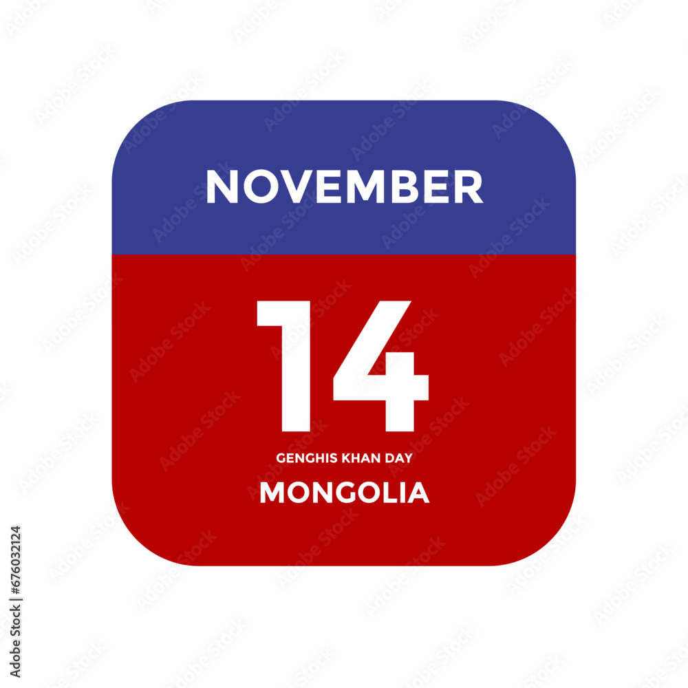 Holidays reminder worldwide in november vector Holidays reminder worldwide in november vector