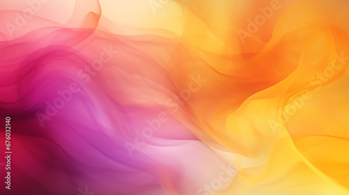 Gold yellow amber burnt orange coral fire red bright pink magenta purple violet abstract background. Color gradient ombre blur