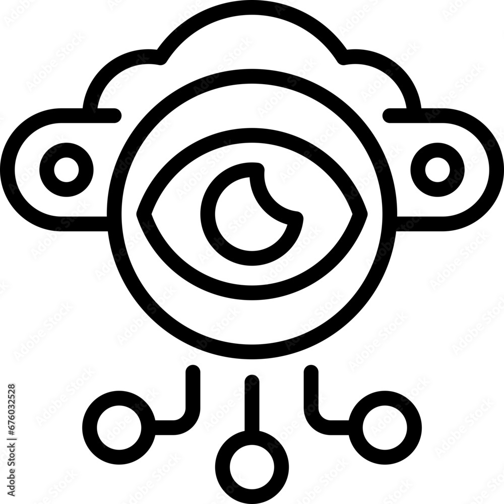 spyware line icon. vector icon for your website, mobile, presentation, and logo design. spyware line icon. vector icon for your website, mobile, presentation, and logo design.