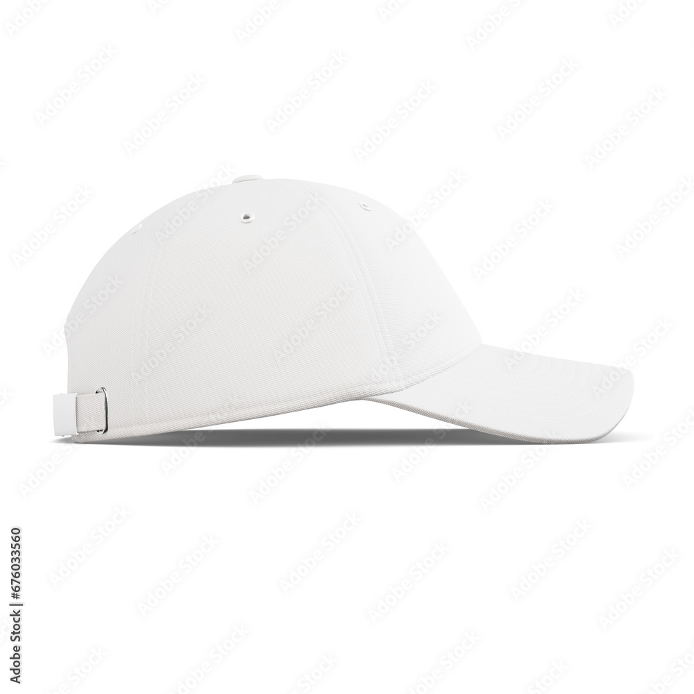 a white cap image isolated on a blank background a white cap image isolated on a blank background
