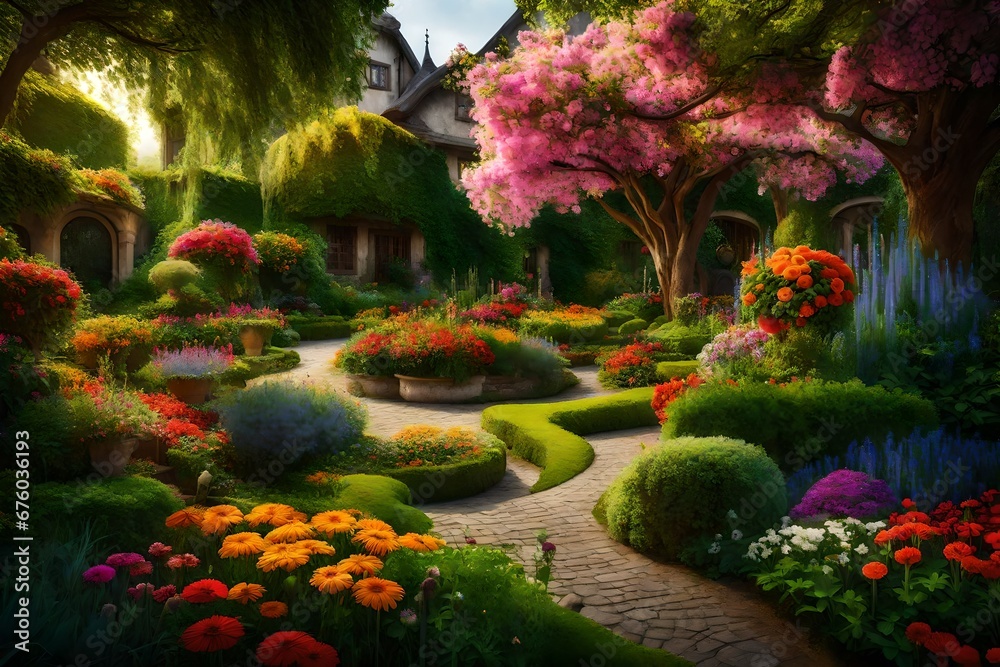 Naklejka premium An enchanting g