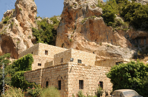 Lebanon: The Gabeh Museum near Bscharreh in the lebanese Mountains. photo