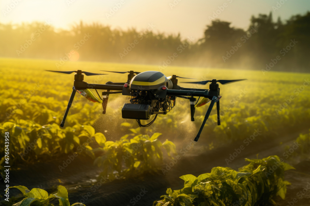 Modern Farming: Aerial Crop Care Modern Farming: Aerial Crop Care