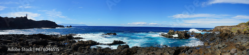 Punta de Teno panoramic ocean view, Canaries, Tenerife, Spain