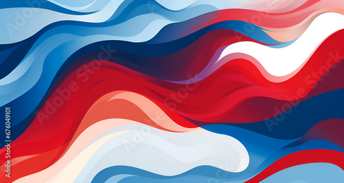 red and blue waves,Harmony in Contrast: The Dance of Red and Blue Waves,Chasing Colors: Exploring the Vibrancy of Red and Blue Waves
