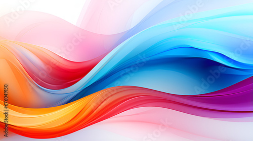 abstract colorful wave,Vibrant Symphony: An Abstract Colorful Wave,Ethereal Waves of Chromatic Harmony
