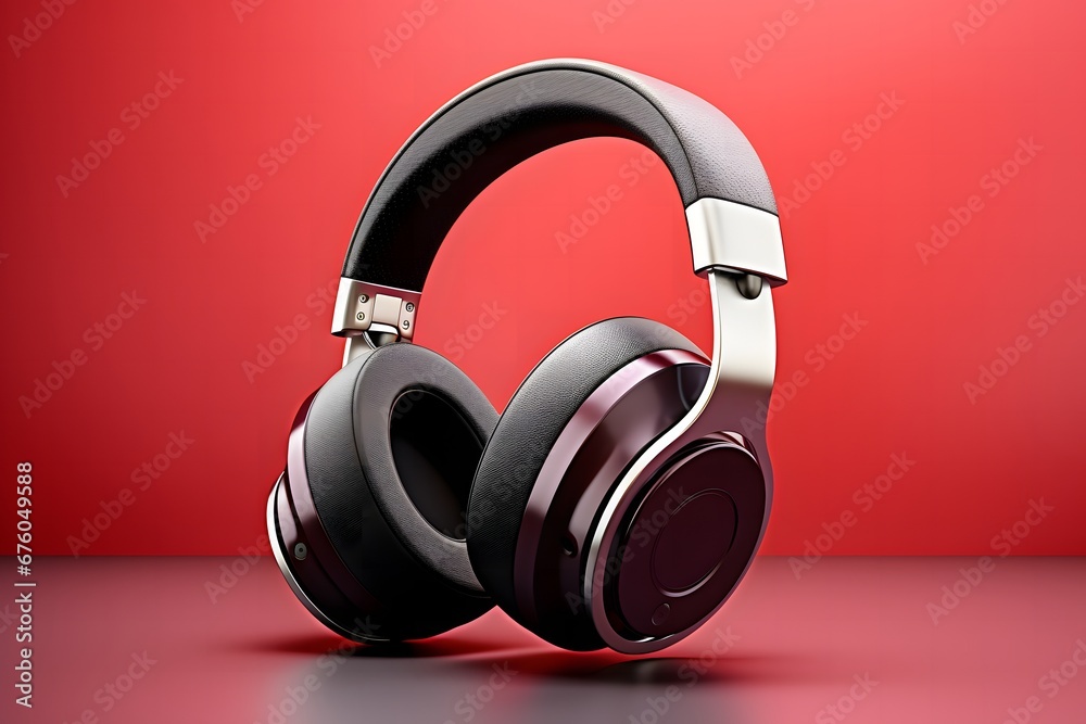 headphones isolated. Headphone product photo beats. 3D wireless headphones mockup headphones isolated. Headphone product photo beats. 3D wireless headphones mockup