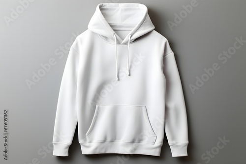  white jacket on a hanger. white t-shirt on a hanger. white Hoodie isolated with copy space on the background. white Hoodie mockup. Illustration