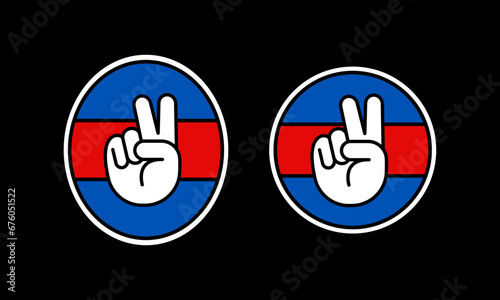 Soccer football game sport championship fan sticker to Cambodia.