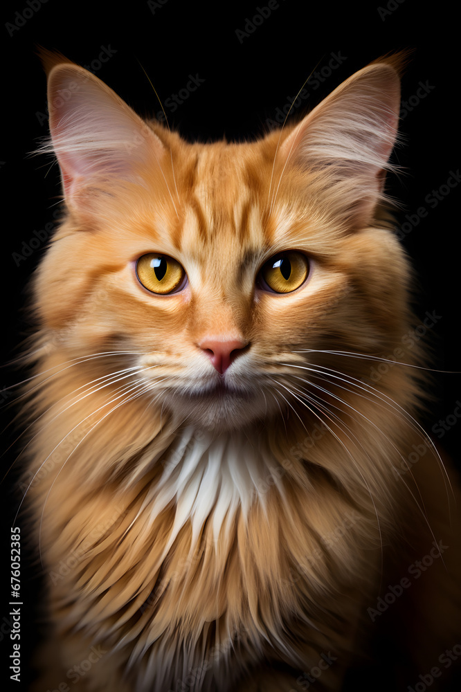 Portrait of a cat