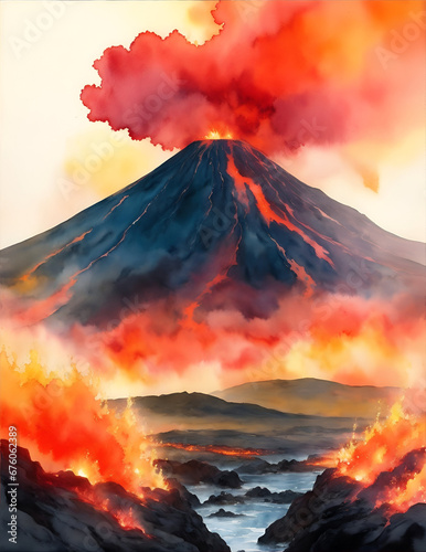 the deadly beauty of Volcano Fierce Majesty