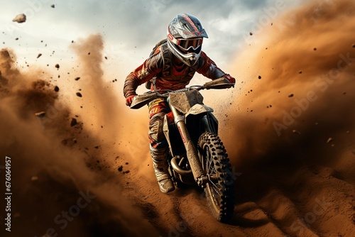 Daring Extreme Motocross Mastery MX Rider Dirt Circuit Track  © NBXt