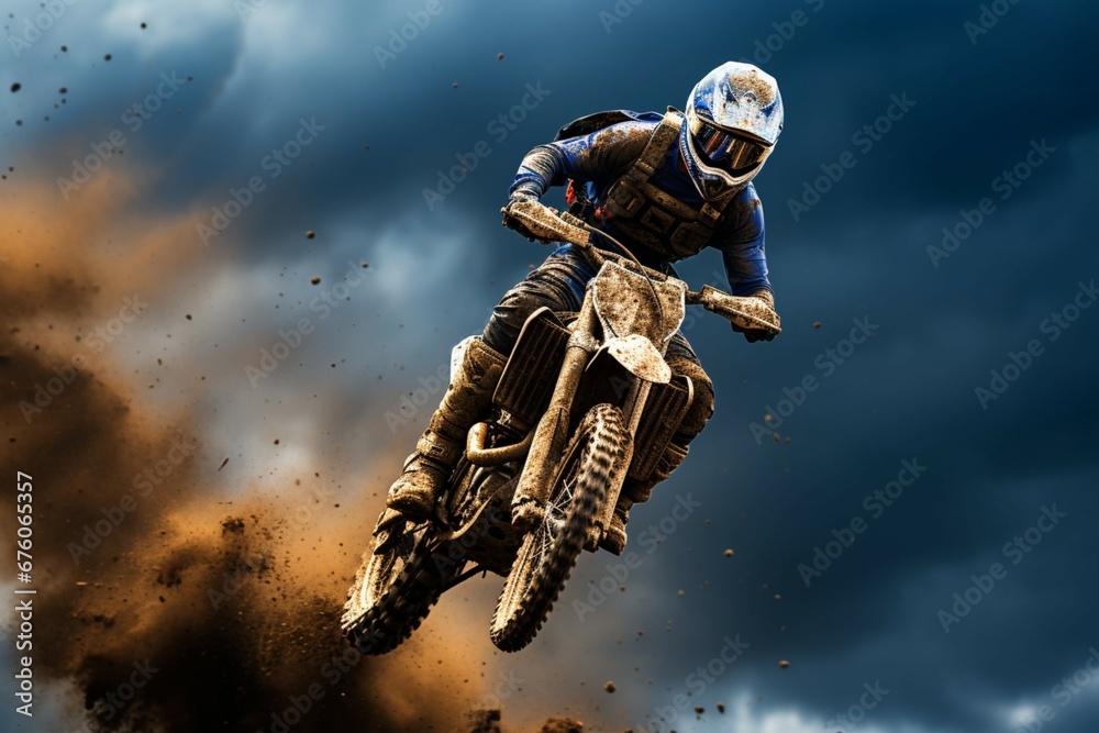 Daring Extreme Motocross Mastery MX Rider Dirt Circuit Track 