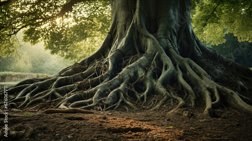 Deep Tree Roots: An Intricate Image © Nika