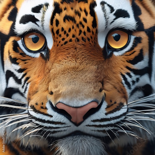 Eyes Close up of big Tiger