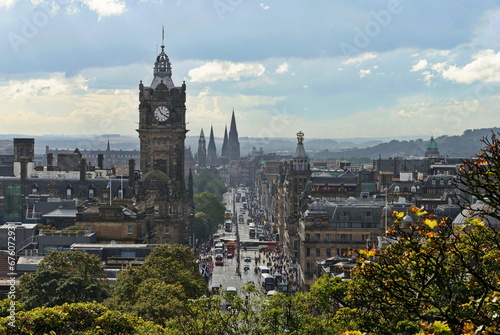 Edinburgh mit Princes Street