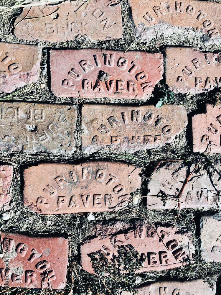 Fototapeta premium Aged Purlington Pavers