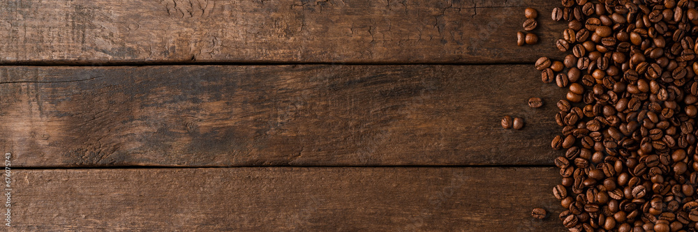 Roasted coffee beans background. Roasted coffee beans background.