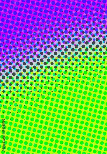 Background, Green purple, dots, Comic 