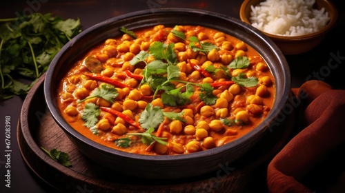 Chickpea curry 