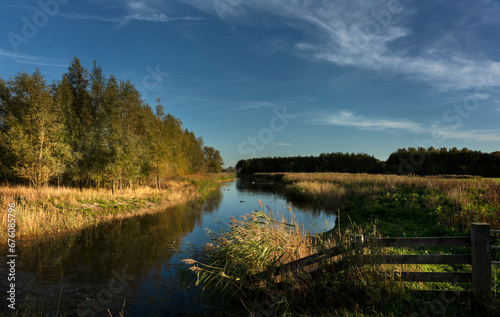 The Zuidwending at Noorddijk, in the nature and recreation area Kardinge in Groningen. Kardinge, Noorddijk