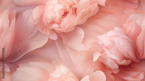  a bunch of pink flowers that are in the middle of a wallpapered wall with pink flowers in the middle of the wall.  generative ai