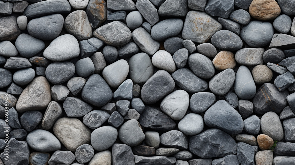 illustration of gray stones background. Created with Generative AI illustration of gray stones background. Created with Generative AI