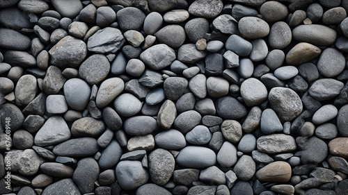 illustration of gray stones background. Created with Generative AI