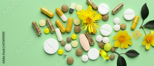 integratori pillole naturali erbe fiori 