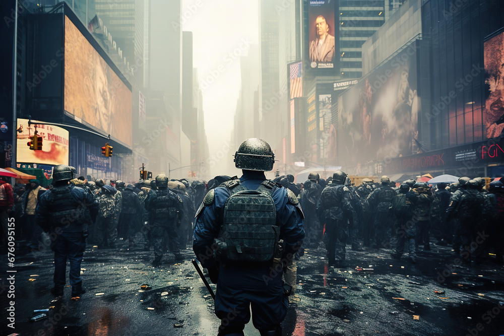Demonstrations and protests against military action. Crowds of people in the city are fighting for peace. Demonstrations and protests against military action. Crowds of people in the city are fighting for peace.