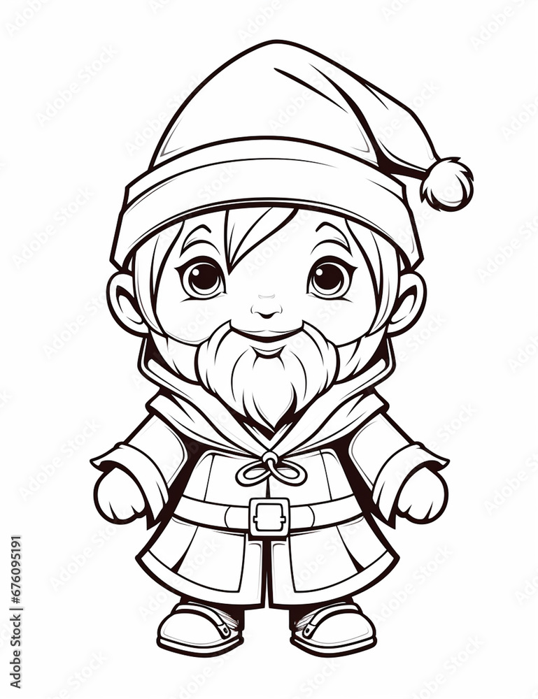 Coloring page featuring clear outlines, making it easier to paint with precision. Coloring page featuring clear outlines, making it easier to paint with precision.
