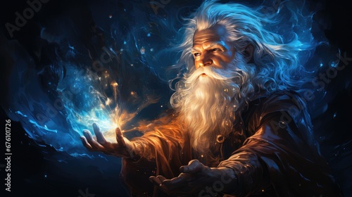 Fotografie, Obraz The magic of Santa Claus