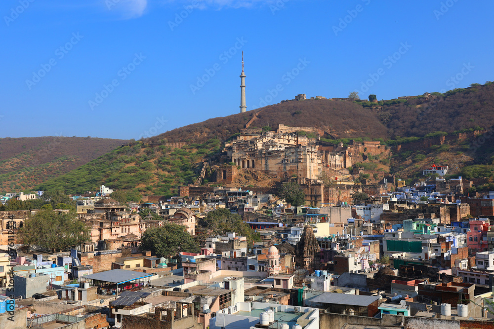 Bundi India Taragarh Fort is gigantic architecture nestled in Bundi district. Also known as Star Fort, it was constructed in the 16th century. 