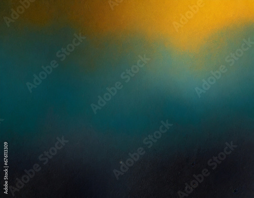 Yellow orange glowing blue teal black noise texture gradient background grainy dark vibrant banner poster cover backdrop header design