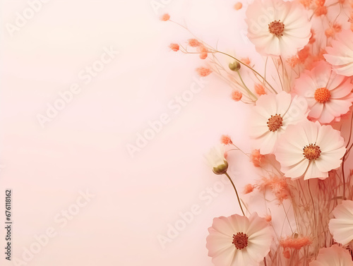 Abstract floral background  floral art abstract wallpaper and background  Floral textured flower  realistic flower background with text writing area 