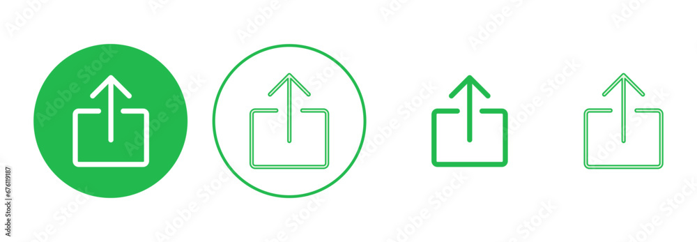Share icon set. Sharing vector icon Share icon set. Sharing vector icon