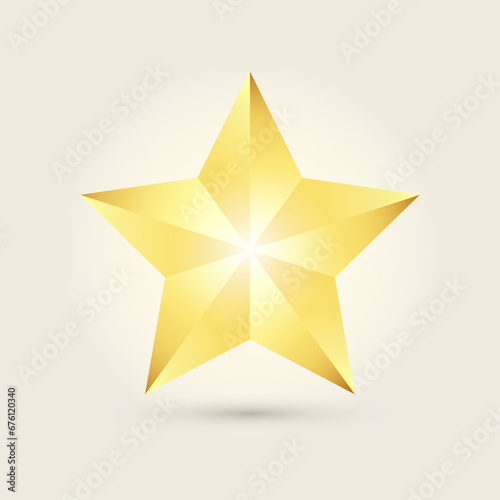 Golden star.