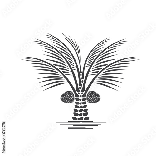 illustration of palm oil, one of the oils that is cheap and easy to produce.
