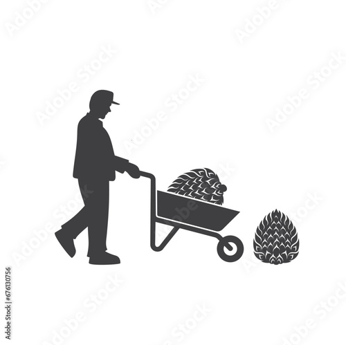 illustration of palm oil, one of the oils that is cheap and easy to produce.
