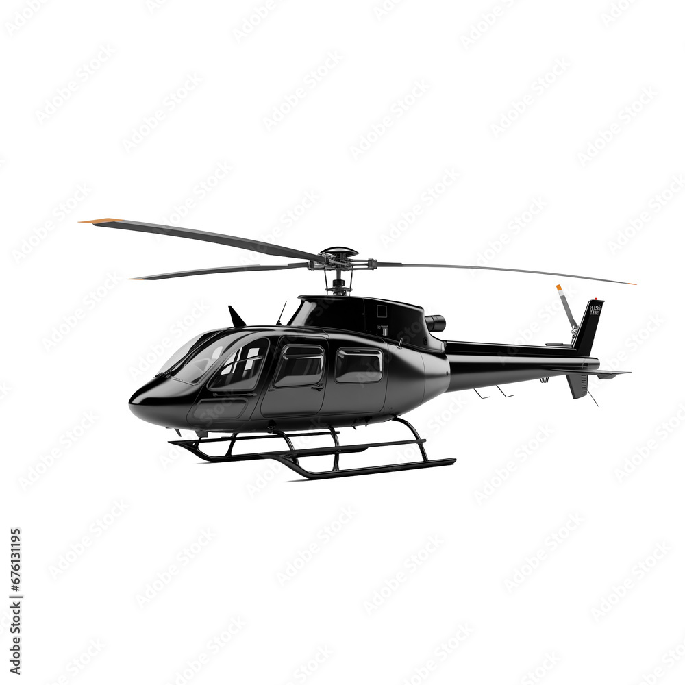 PNG black helicopter on transparent background