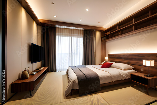 modern room, 3D render