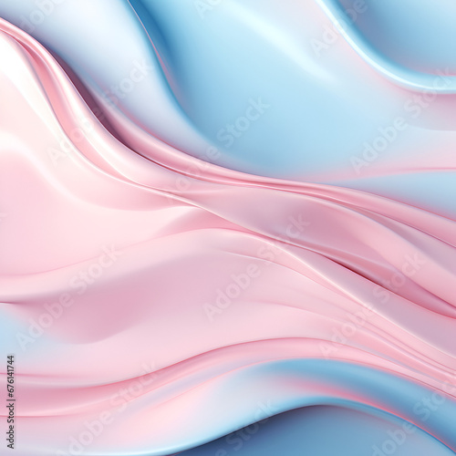 Abstract pastel pink color paint with pastel blue background..