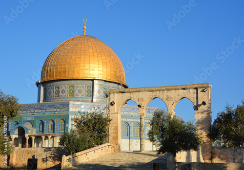 JERUSALEM ISRAEL 23 10 16: Temple Mount known as the the Noble Sanctuary of Jerusalem located in the Old City of Jerusalem, is one of the most important religious sites in the world.