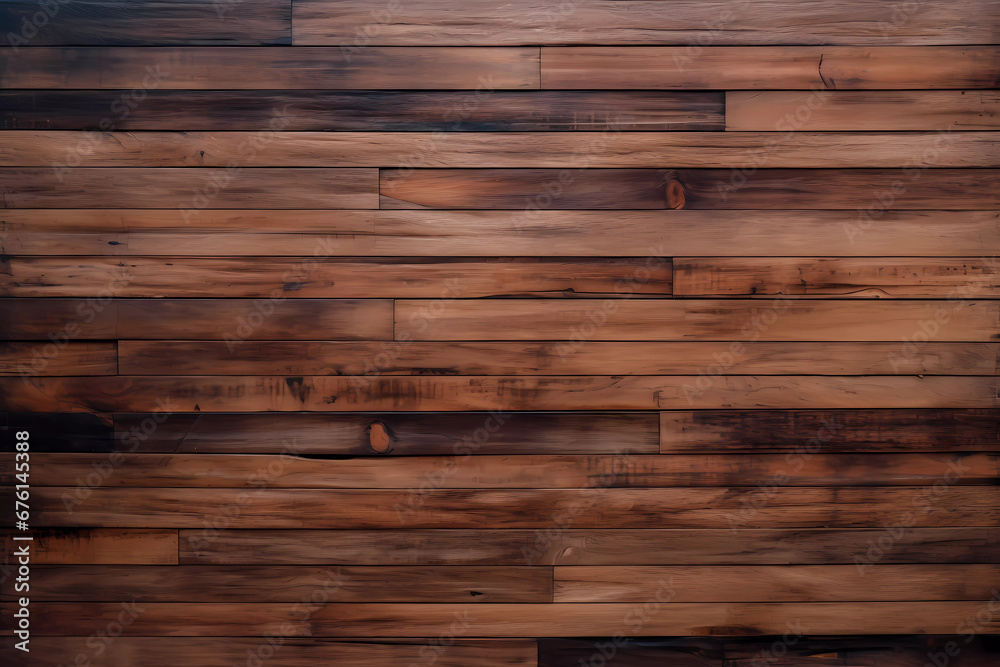 Naklejka premium Rusticcore Wooden Wall Background Essence, Focus Stacking Artistry, and Mid-Century Design