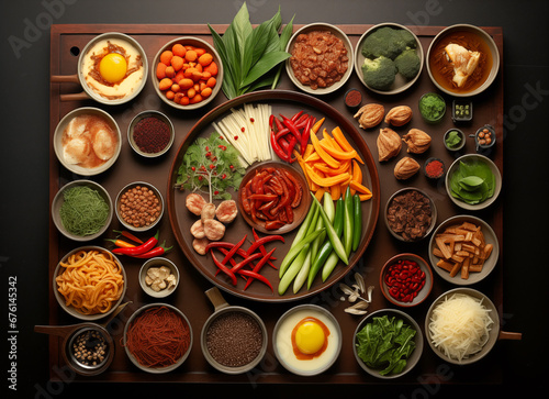 Korean restaurant traditional food ingredients recipe